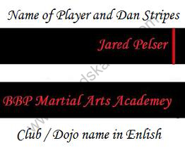 BELTS WITH ENGLISH NAMES